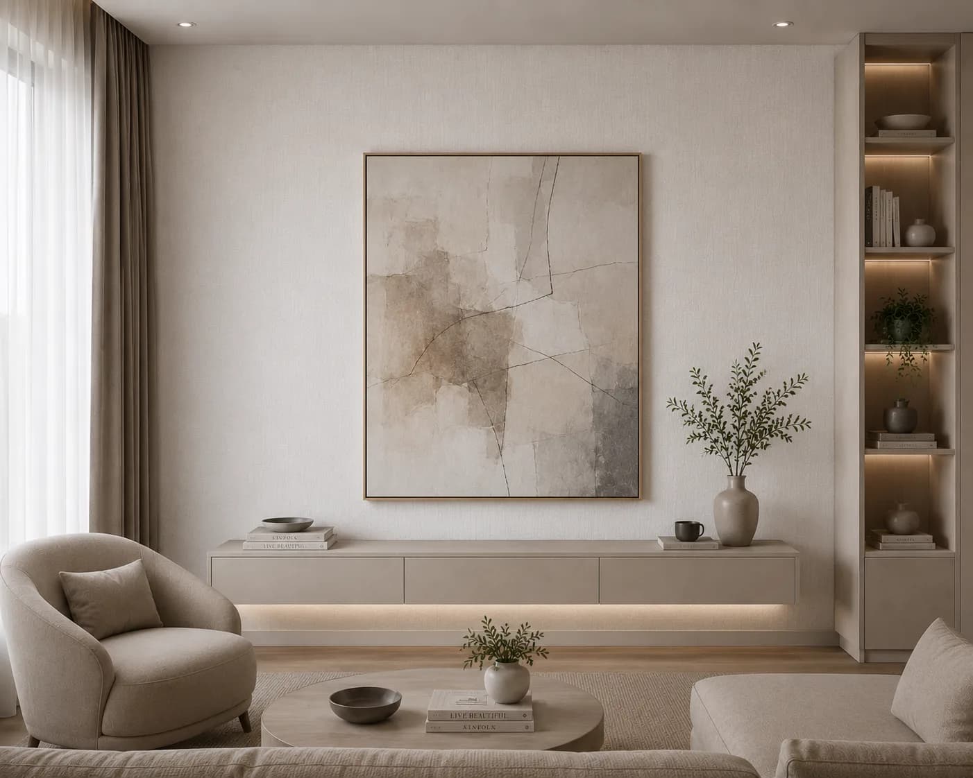 کاغذ دیواری صاف White Wall کد 11003 - تصویر 4