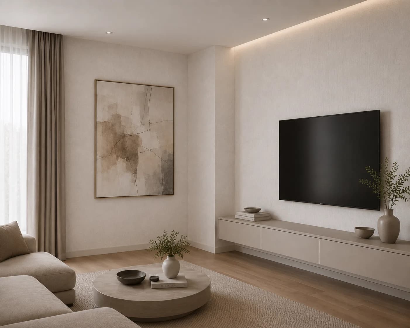 کاغذ دیواری صاف White Wall کد 11003 - تصویر 5