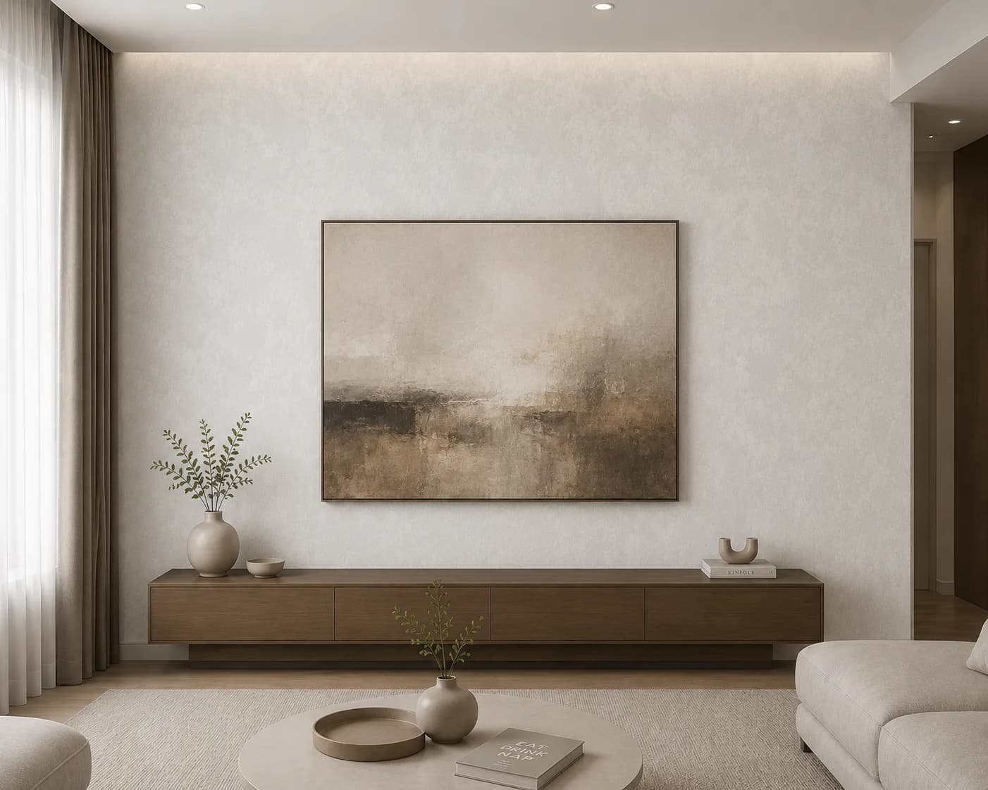 کاغذ دیواری برجسته اکلیلی White Wall کد 11006 - تصویر 3