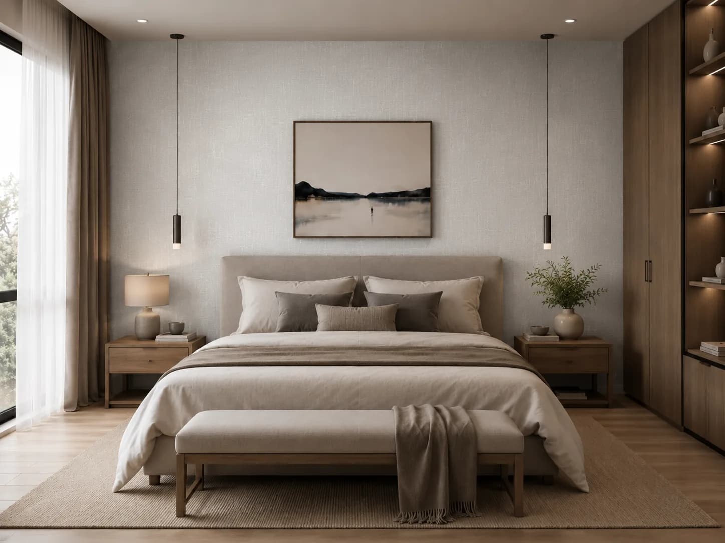 کاغذ دیواری برجسته White Wall کد 11001 - تصویر 2